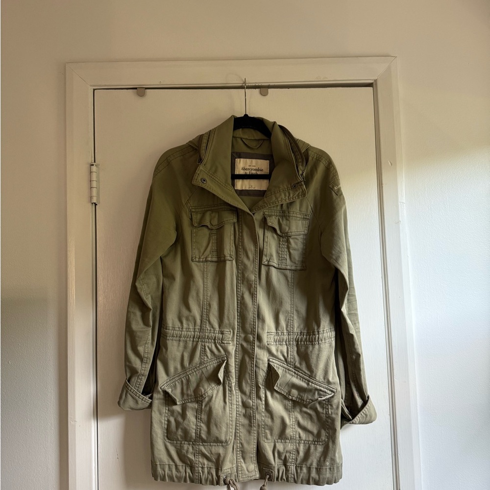 Abercrombie & Fitch Khaki Utility Jacket